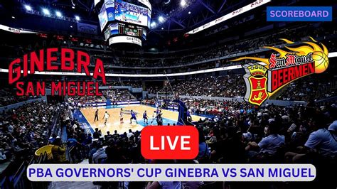 ginebra vs san miguel score|Ginebra vs San Miguel Game 3: Gin Kings complete sweep .
